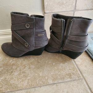Blowfish wedge booties